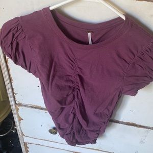 Maybe purple color free people top